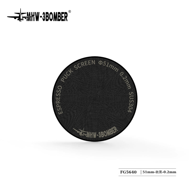 二次分水網 - 0.2mm - 鈦黑 - 51mm通用 - MHW - 3BOMBER TAIWAN