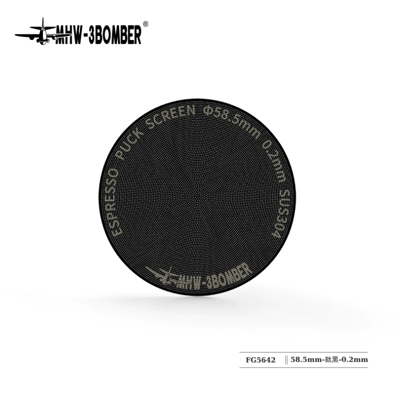 二次分水網 - 0.2mm - 鈦黑 - 58.5mm通用 - MHW - 3BOMBER TAIWAN
