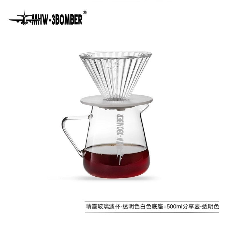 尖嘴分享壺 - 500ML - 白字 - MHW - 3BOMBER TAIWAN